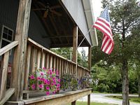 Flowers blooming at Whitewater